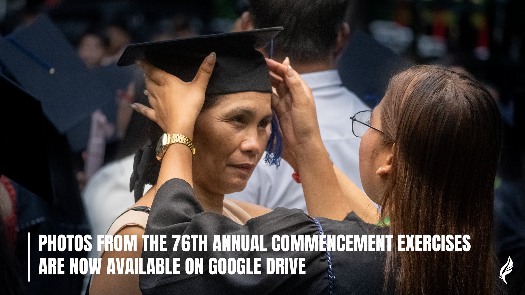 LOOK | PHOTOS FROM THE 76TH ANNUAL COMMENCEMENT EXERCISES ARE NOW AVAILABLE ON GOOGLE DRIVE
