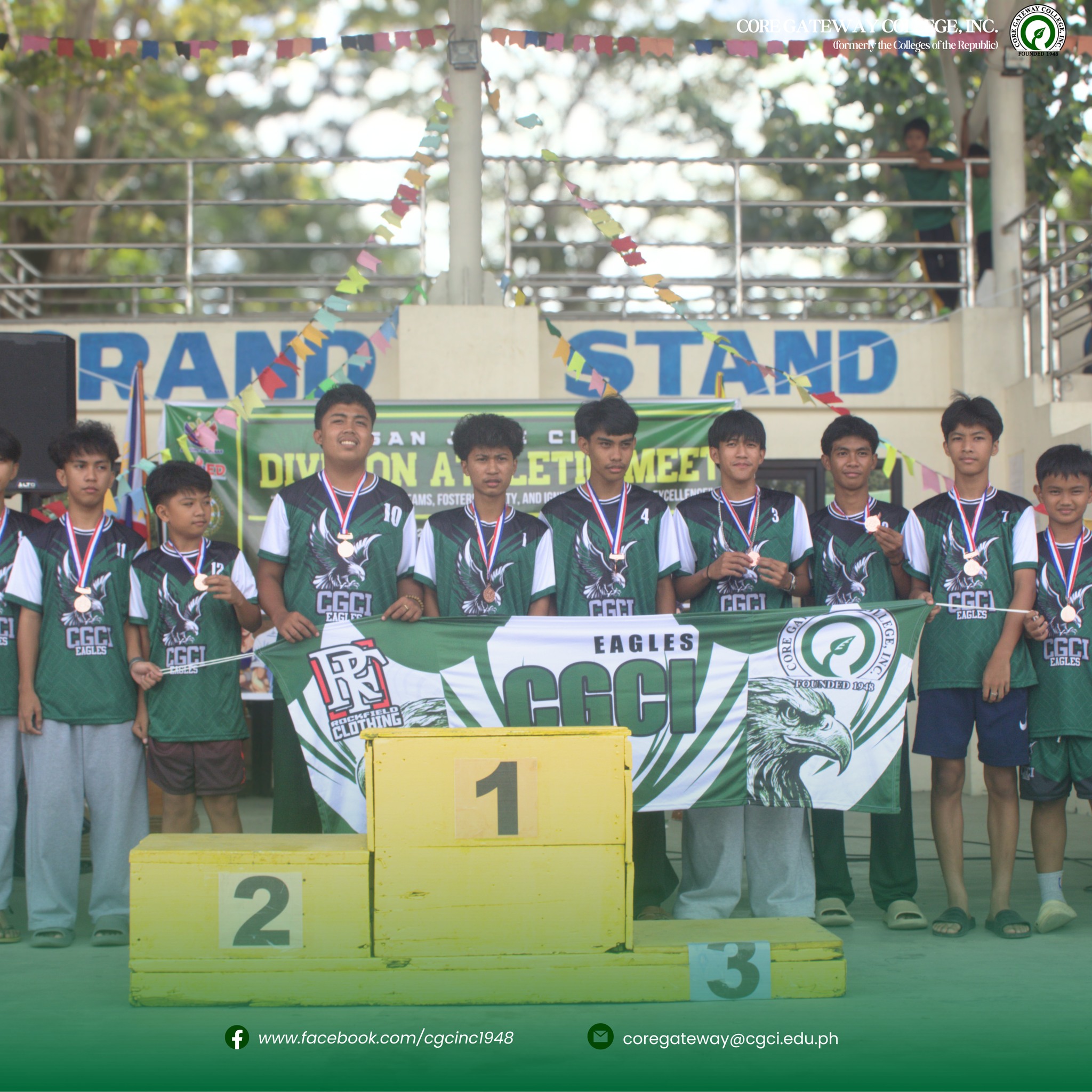 ICYMI | CGCI Eagles Secure Second Place and 46 Medals at SJCDAM 2025